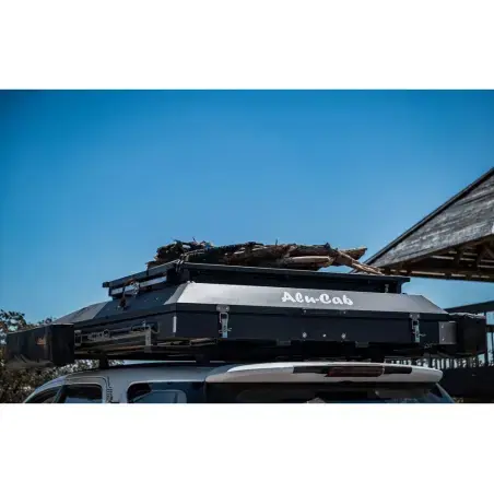 Panier de toit avec supports de table Alu-Cab